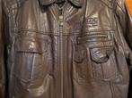 Lederen heren jack, Kleding | Heren, Jassen | Winter, Ophalen, Zo goed als nieuw, Bruin