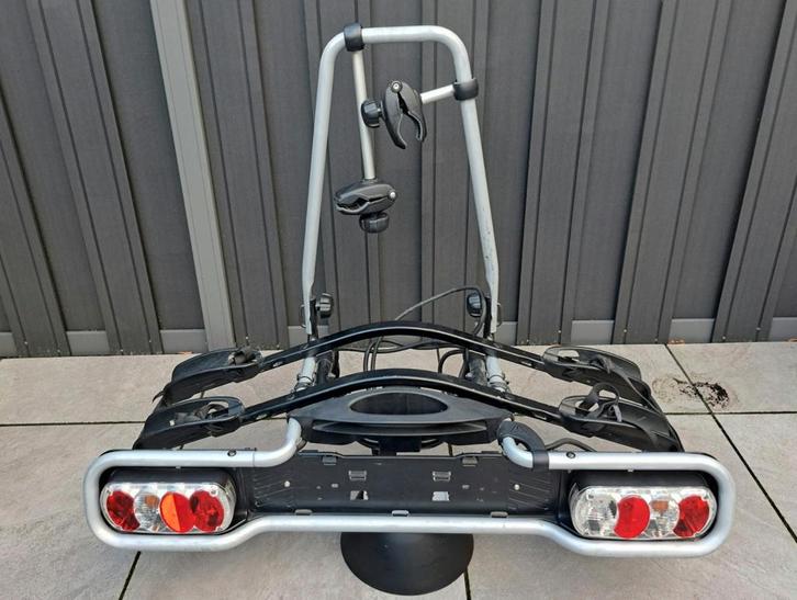 Thule Euroclick G2 fietsendrager, Auto diversen, Fietsendragers, Gebruikt, Trekhaakdrager, 2 fietsen, Ophalen