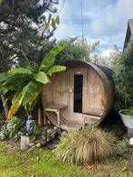 Prachtige Barrel Sauna - Ontspan in Stijl!, Ophalen, Zo goed als nieuw, Fins of Traditioneel, Complete sauna