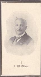Burgemeester Pieter L. JANSSEN  1874-1933, Verzenden, Bidprentje