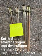 Diverse haringen & klemmen – alles mag weg!, Ophalen, Zo goed als nieuw