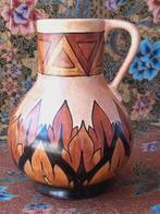 Mooie oude vaas uit Engeland van Chameleon plateel 20 cm., Antiek en Kunst, Antiek | Vazen, Ophalen of Verzenden