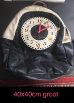 Klokjes hartjes rugzak schooltas Betsey Johnson 40x40cmgroot, Rugtas, Zwart, 40 tot 50 cm, Zo goed als nieuw