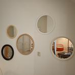 Vintage kunststof spiegels, Huis en Inrichting, Woonaccessoires | Spiegels, Minder dan 50 cm, Gebruikt, Ophalen of Verzenden, Onbekend