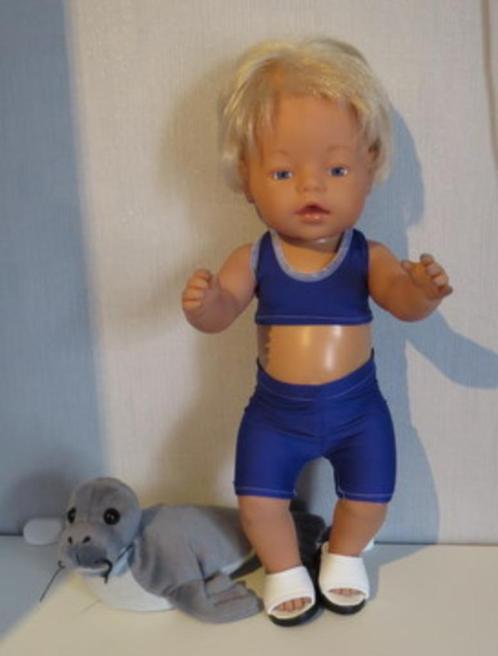 poppenkleertjes babypop born 43cm (bikini), Kinderen en Baby's, Speelgoed | Poppen, Nieuw, Babypop, Verzenden
