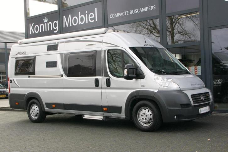 Possl Roadcruiser 3.0JTD 180pk Automaat, Lengtebedden, Zeer, Caravans en Kamperen, Campers, Bedrijf, Pössl, Diesel, Automaat