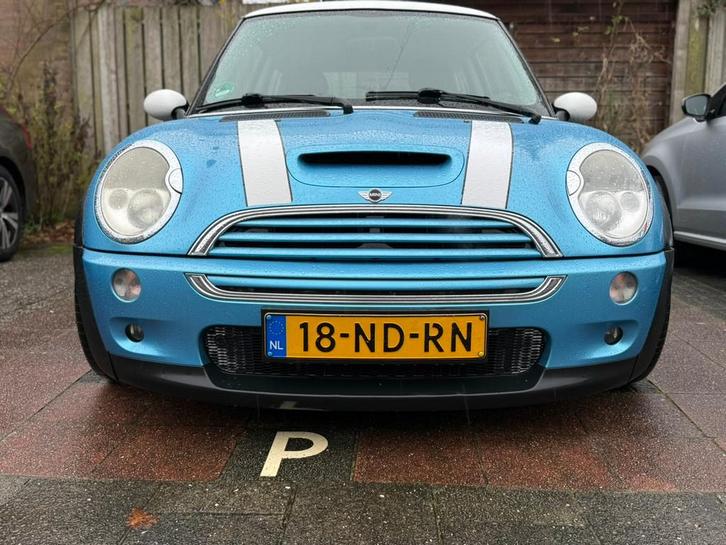 Mini 1.6 16V Cooper S 2003 Blauw, Auto's, Mini, Particulier, Cooper S, ABS, Airbags, Airconditioning, Alarm, Bluetooth, Boordcomputer