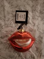 Fred van leer kerstbal ornament mond met tong, Diversen, Kerst, Ophalen of Verzenden, Zo goed als nieuw