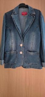 SpijkerColbert XXL, Kleding | Dames, Grote Maten, Blauw, Ophalen of Verzenden, Zo goed als nieuw, Jasje of Colbert