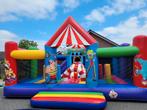 Te huur springkussen circus thema, Ophalen of Verzenden, Zo goed als nieuw, Overige
