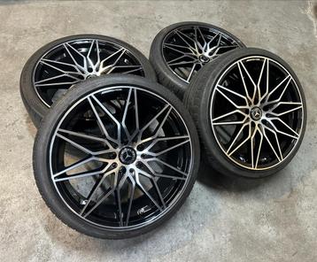 ✅ 19 inch Mercedes AMG GT A B C klasse velgen 5x112 CLA A45