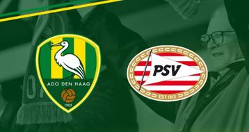 2 tickets ADO Den Haag - Jong PSV (vrijdag 10 mei 20:00)