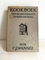 Antiek kookboek Amsterdamse huishoudschool Wannee 1910, Boeken, Kookboeken, Ophalen, Gelezen, Nederland en België
