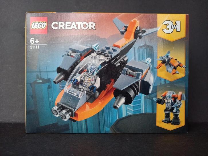 Lego Creator 31111 minifig NIEUW Cyber Drone Space Ruimte, Kinderen en Baby's, Speelgoed | Duplo en Lego, Nieuw, Lego, Complete set