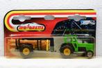 Vintage Majorette, Tractor + trailer., Ophalen of Verzenden, Zo goed als nieuw, Auto