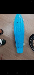 Blauw Skateboard - Perfect voor Beginners!, Ophalen of Verzenden, Gebruikt, Skateboard