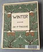 Hardcoverboek: Winter door Jac. P. Thijsse met plakplaatjes, Ophalen of Verzenden, Gelezen, Overige onderwerpen