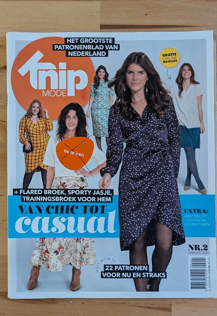 Knip mode nr 2 februari 2021 trainingsbroek man, Americana, Hobby en Vrije tijd, Kledingpatronen, Gebruikt, Vrouw, Knipmode, Ophalen of Verzenden