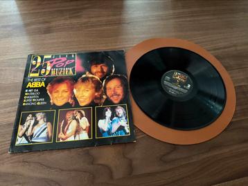 25 jaar pop muziek the best of ABBA vinyl lp beschikbaar voor biedingen