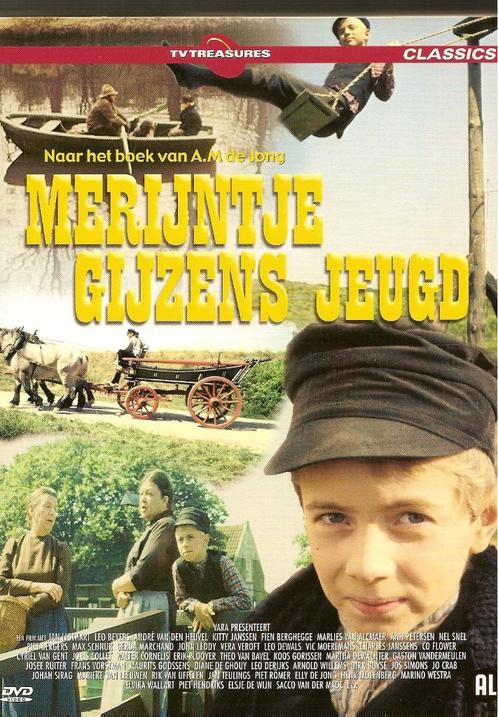 Merijntje gijzens jeugd ( 3 dvd's ), Cd's en Dvd's, Dvd's | Tv en Series, Nieuw in verpakking, Overige genres, Boxset, Alle leeftijden