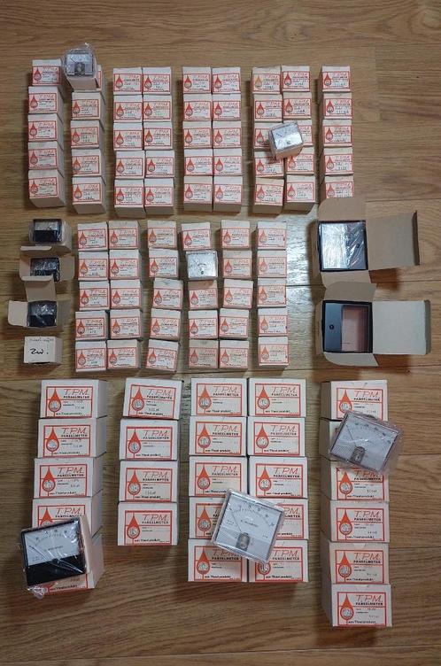 nieuwe paneel meters TPM T.M.P. electric works Japan, Antiek en Kunst, Antiek | Gereedschap en Instrumenten, Ophalen of Verzenden