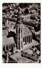 C111 gelopen ansichtkaart lange jan met koorkerk middelburg, Ophalen of Verzenden, Gelopen