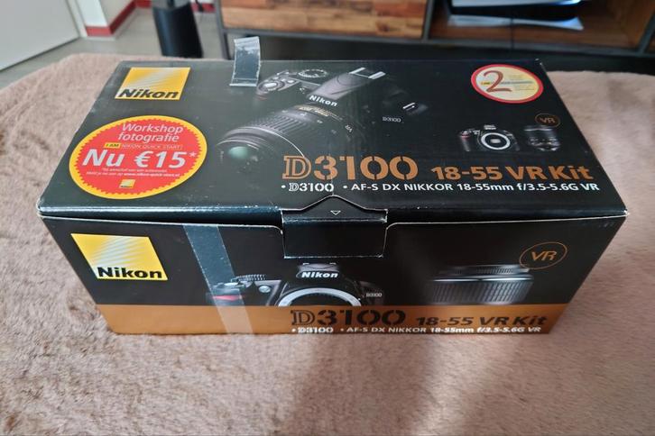 Nikon D3100 - Goed onderhouden, complete set!, Audio, Tv en Foto, Fotocamera's Digitaal, Zo goed als nieuw, Spiegelreflex, Nikon