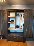 Steigerhouten kledingkast., Huis en Inrichting, Kasten | Kledingkasten, Nvt., Gebruikt, 100 tot 150 cm, Ophalen of Verzenden