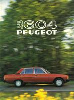 Folder Peugeot 604 1981, Gelezen, Peugeot, Ophalen of Verzenden
