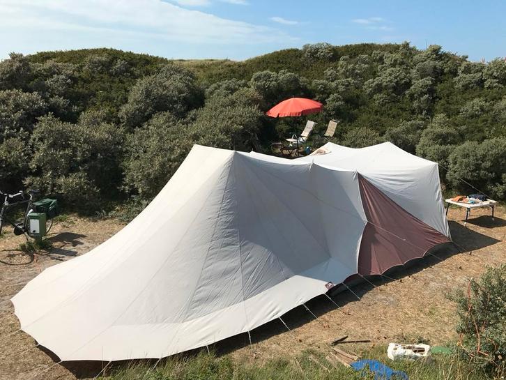 De Waard Zilvermeeuw type II met Varioluifel, Caravans en Kamperen, Tenten, tot en met 4, Gebruikt, Ophalen