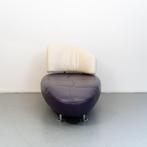 Prachtige Leolux Kikko chaise longue paars/wit, Ophalen of Verzenden, Leer