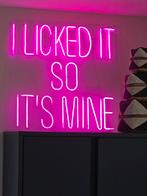 Wandlamp Neonlamp kwantum, Ophalen of Verzenden, Zo goed als nieuw, Minder dan 50 cm