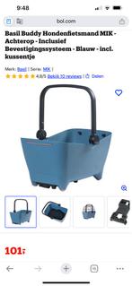 Basil Buddy Fietsmand MIK - Blauw, Fietsen en Brommers, Fietsaccessoires | Fietsmanden, Ophalen of Verzenden, Nieuw, Fietsmand