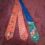 3 Leuke stropdassen met print, Ophalen of Verzenden, Gedragen, Oranje, Met patroon
