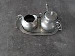 94% Tin Setje - Suikerpot en Melkkan, Antiek en Kunst, Ophalen of Verzenden