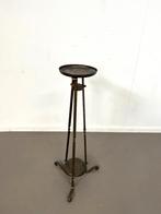 Nederlandse Art-Deco smeedijzeren plantenstandaard jaren 30, Ophalen of Verzenden, Gebruikt