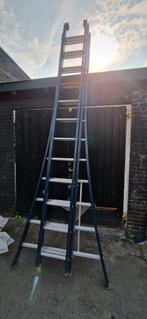 Steekladder Wienese Supreme 3x12, Doe-het-zelf en Verbouw, Ladders en Trappen, Ophalen, Zo goed als nieuw
