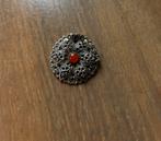 Sasa vintage shawl clip filigrain, Verzenden, Zilver, Overige materialen