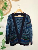 Vintage zuiver scheerwollen folklore vest M, Vintage, Ophalen of Verzenden, Zo goed als nieuw, Maat 38/40 (M)