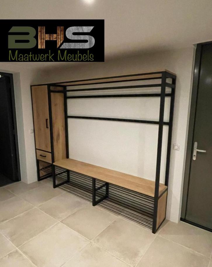 Garderobekast Saffier - volledig op maat leverbaar!, Huis en Inrichting, Woonaccessoires | Kapstokken, Nieuw, Staande kapstok