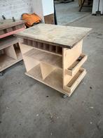 Verrijdbare werktafel 100x60x90cm, Doe-het-zelf en Verbouw, Ophalen, Gebruikt, 70 tot 120 cm