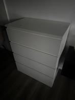 Malm ladekast wit, Ophalen, Gebruikt, 25 tot 50 cm, 50 tot 100 cm