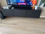 BESTÅ Tv-meubel zwartbruin/Lappviken zwart, 180x42x38 cm, Huis en Inrichting, Kasten | Televisiemeubels, Ophalen of Verzenden