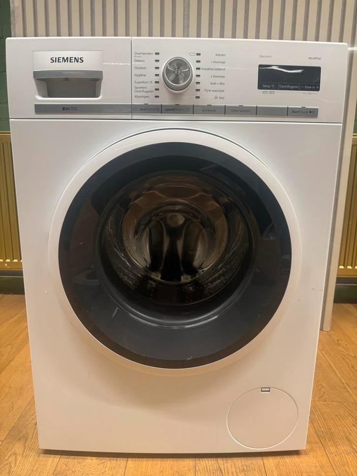 Siemens WM16W461NL iQ700 Wasmachine - 8kg, 1600 toeren, Witgoed en Apparatuur, Wasmachines, Gebruikt, Voorlader, 8 tot 10 kg, 85 tot 90 cm