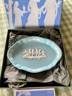 Wedgwood Jasperware Turquoise trinket schaaltje, Antiek en Kunst, Verzenden