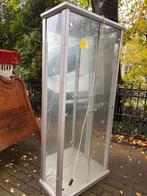 Vitrinekast - 185x80 cm - MOET NU WEG, Ophalen, Gebruikt, 50 tot 100 cm, Glas