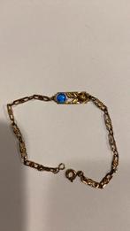 Armband double met medaille gemerkt 20 cm, Verzamelen, Ophalen of Verzenden, Gebruikt, Sieraad, Christendom | Katholiek