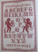 Borduurpatroon  Merklap Engelen   nr 9790, Verzenden, Nieuw, Handborduren, Patroon