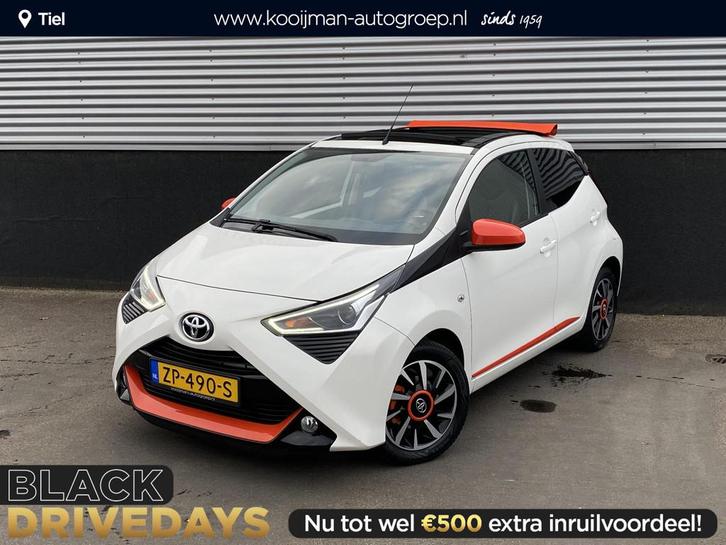 Toyota Aygo 1.0 VVT-i x-cite Leuke cabrio met opvallend gekl, Auto's, Toyota, Bedrijf, Te koop, Aygo, ABS, Achteruitrijcamera
