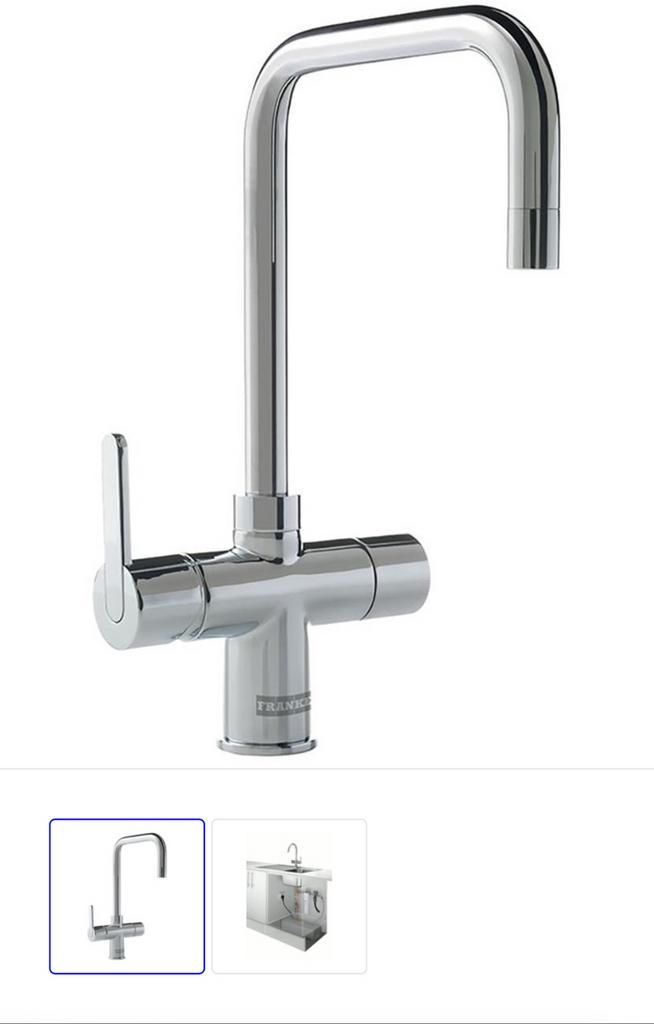 Franke - Irena Chroom 3 in 1 kokend water kraan Touch kraan, Doe-het-zelf en Verbouw, Sanitair, Nieuw, Kraan, Chroom, Ophalen of Verzenden
